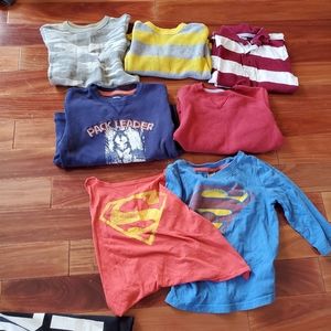 Boys 4t long sleeve shirt lot